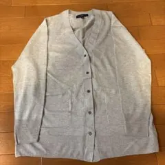 【la.f…】ブルーグレー　ラメカーディガン