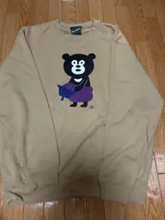 BEAMS T クルーネック スウェット ベージュ Lサイズのサムネイル