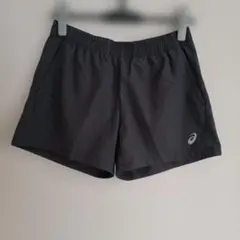 アシックス　トレーニングショートパンツ　グレー　新品