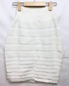 E hyphen｜イーハイフン ボーダー イージースカート ＄