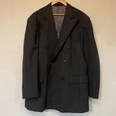 ポロラルフローレン スーツ XL程度　グレー ダブル セットアップ RRL