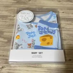トムとジェリー　Baby Set ビブ(スタイ) ソックス(靴下) セット