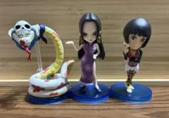 ワンピース ワールドコレクタブルフィギュア ハンコック•サロメ•シャクヤク 3体