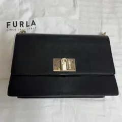 KNZ様専用☆ 新品未使用 美品 フルラ レザー ロゴ シレナ 折り財布⑦