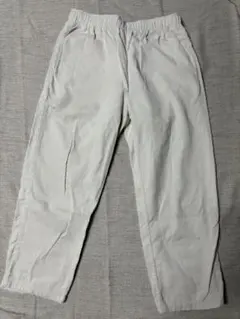 コーデュロイ ワイドパンツ