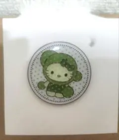 【未使用】藻　キティ　ピンバッジ　日本館　ボルボックス　シークレット