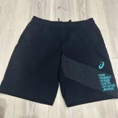 アシックス　レディース　ランニング　サッカー　L ハーフパンツ ショート黒のサムネイル