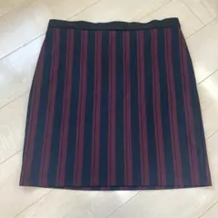 ストライプ タイトスカート　膝丈　大きいサイズ4L