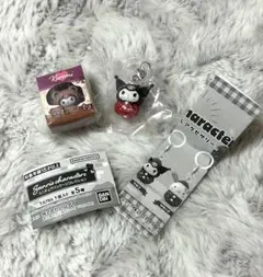 サンリオ　ガチャ　いちごめじるしアクセサリー　パッケージコレクション　クロミ