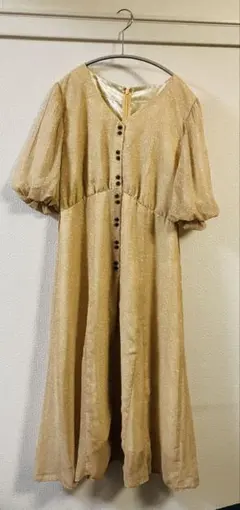 リランドチュール フラワーシフォンワンピース