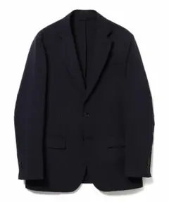 BEAMS NOMAD ペンシルストライプジャケット ネイビー スーツジャケット