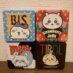 【新品・未開封】ちいかわチロル 　　　チョコ 缶 全4種