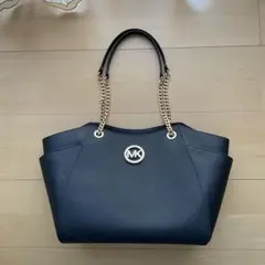 MICHAEL KORS トートバッグ ジェットセット トラベル ブラック 本革