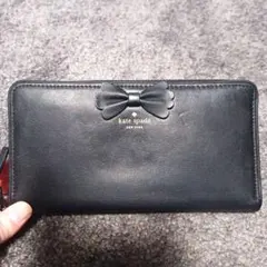 kate spade　ケイト・スペード　黒　長財布