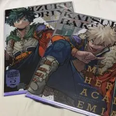 僕のヒーローアカデミア 最強ガシャ クリアファイルセット2024 【緑谷・爆豪】