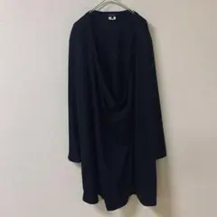 【美品】コムデギャルソンオムプリュス　カットソー　ドレープ　黒　L