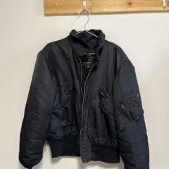 ブラック MA-1 フライトジャケット