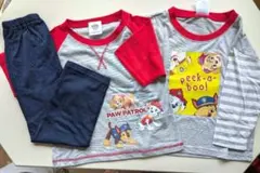 PAW PATROL 半袖　長袖　パジャマ 100cm