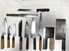 出刃包丁　和包丁　安来鋼　源房近　杉本　桂月　宗房　房近　在銘　堺菊孝　19本 出刃包丁 和包丁 安来鋼 源房近 杉本 桂月 宗房 房近 在銘 堺菊孝 19本