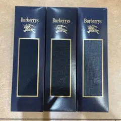 ☆新品未使用☆BURBERRY メンズビジネスソックス 3足セット 25㎝