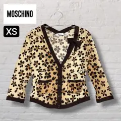 MOSCHINO レオパードカーディガン 平成ギャル Y2Kのサムネイル