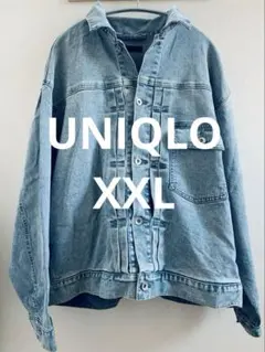ユニクロ デニムトラッカージャケット デニムジャケット オーバーサイズ