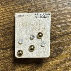樹脂ポスト　金属ピアス混在　セット