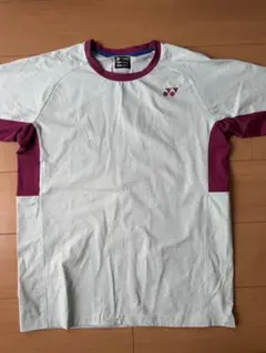 田*代様 YONEX バドミントンシャツ Lサイズ ライトグレー/パープル
