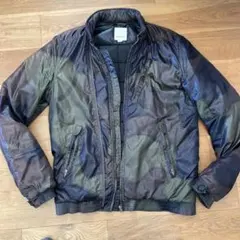 DIESEL カジュアルジャケット オリーブグリーン ブラック