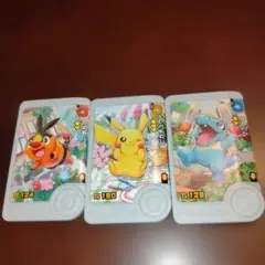 ポケモンフレンダ パラレルアートピック ピカチュウ　ワニノコ　ポカブ