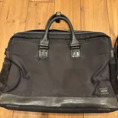 PORTER ビジネスバッグ 黒　汚れあり