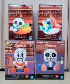 ★新品★UNDERTALE フィギュア あみこっと FOOD DESIGN 4体