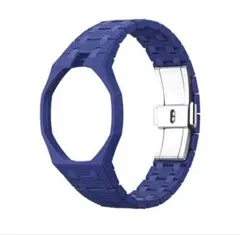 AP x Swatch 腕時計用 交換ベルト ケース一体型 ライトブルー AP x Swatch 腕時計用 交換ベルト ケース一体型 ライトブルー | Mercari