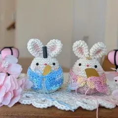 ひな人形　あみぐるみ