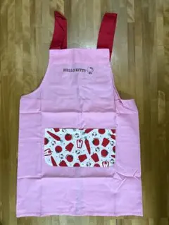 HELLO KITTY ピンクエプロン