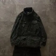 00s【Archive】military jacket/Y2K swag お兄系