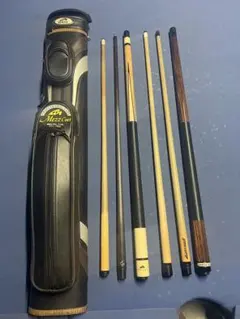 ビリヤードキュー道具一式、ムサシキュー、キューケース、MUSASHI ビリヤードキュー道具一式、ムサシキュー、キューケース、MUSASHI 1B3S
