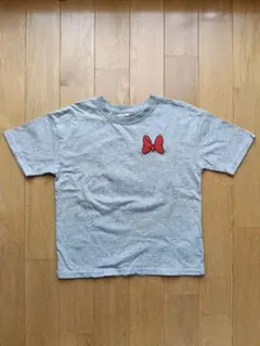 Disney ミニーマウス Tシャツ グレー 120 キッズ 半袖のサムネイル