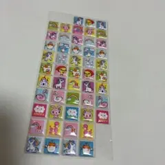 く*み様 平成レトロ　タイルみたいシール