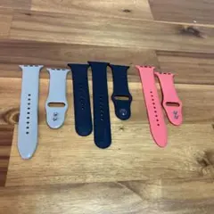 Apple Watch44mm シリコンバンド 3本セット