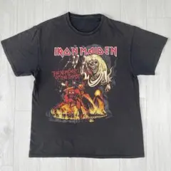 美品 アイアンメイデン IRON MAIDEN パワースレイブ Tシャツ 黒L