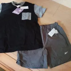 Reebok Mサイズ チャコール ショートパンツ