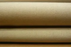 A392・綿100％・ブロード・無地・カーキーベージュ3m・薄地