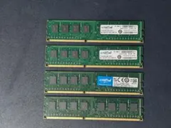 Crucial DDR3-1600 メモリ 8GB 4枚セットのサムネイル