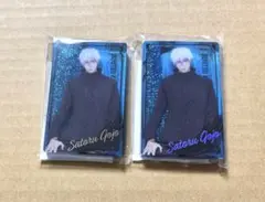 呪術廻戦　渋谷事変　グリッターアクリルブロック　五条悟　2点セット