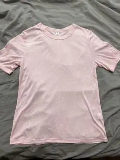 GU クルーネック 半袖Tシャツ ピンク Mのサムネイル