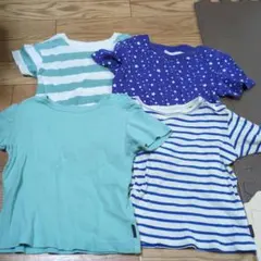 Tシャツ　90cm　4枚セット　綿100% ベルメゾン　ユニクロ　　まとめ売り