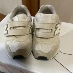 New Balance 313 キッズ スニーカー ベージュ
