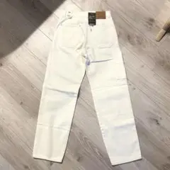 新品未使用　Levi's UTILITY DAD ホワイトワークパンツW24