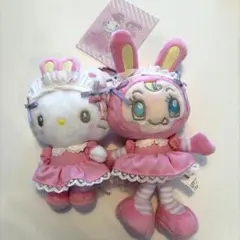メゾピアノ×サンリオ　ベリエちゃん キティちゃん　マスコットホルダーのサムネイル